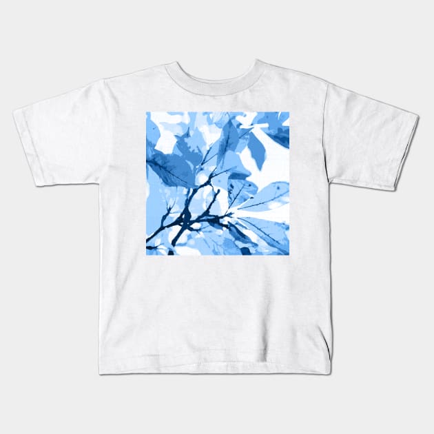 Autumn colors, leaves #oil #on #canvas 4 Kids T-Shirt by B&K